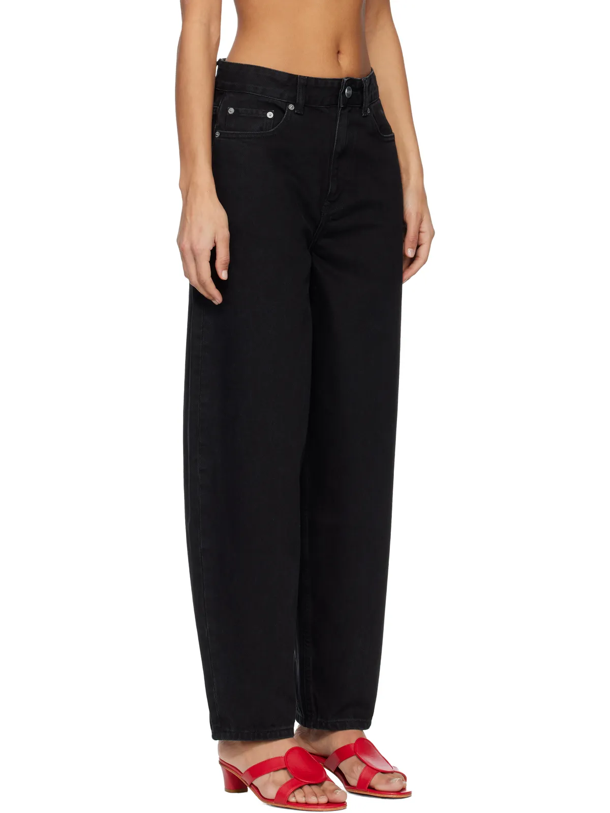 Ganni Rigid Stary ルーズフィット ジーンズ - 画像2