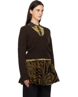 Ganni Jumper Vネックセーター - サムネイル2
