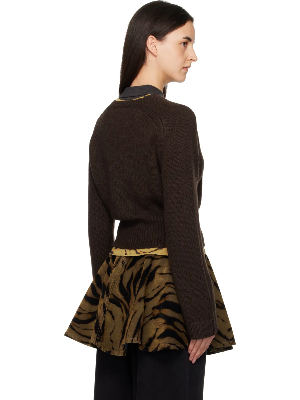 Ganni Jumper Vネックセーター - 画像3