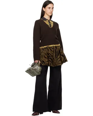 Ganni Jumper Vネックセーター - サムネイル4