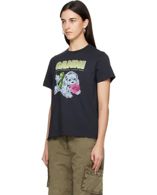 Ganni Puppy Tシャツ - サムネイル4