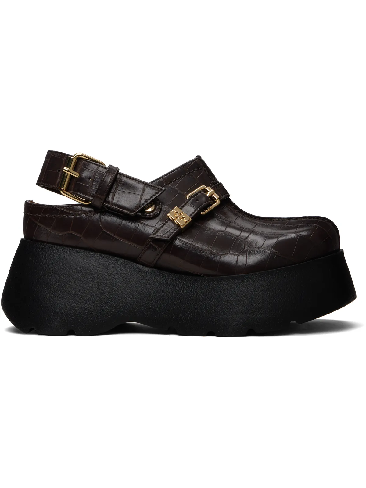 Ganni Platform Clog ローファー - 画像1