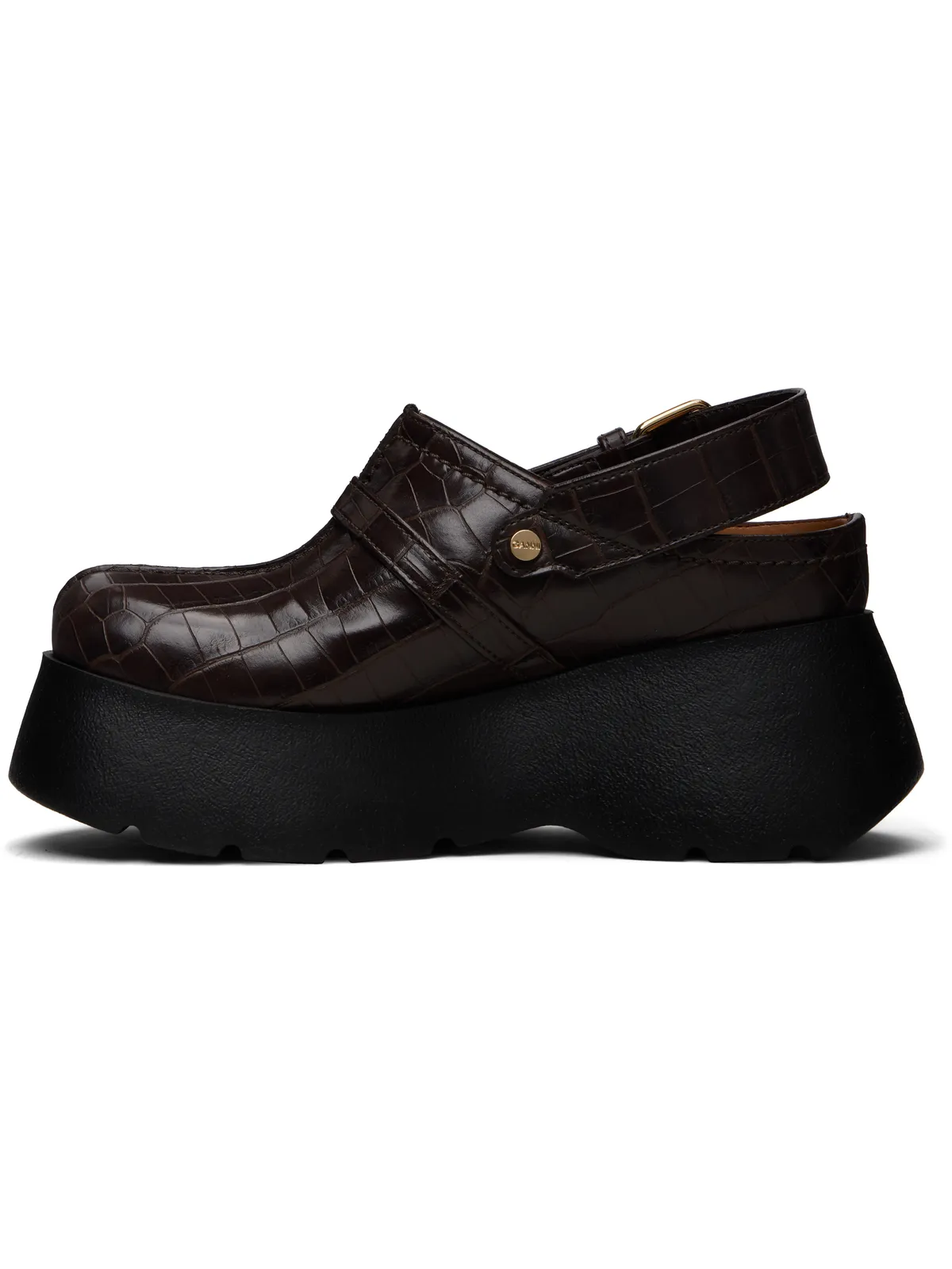 Ganni Platform Clog ローファー - 画像3