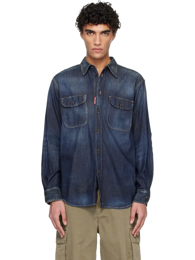 Dsquared2 Dsquared2 Canadian ヴィンテージ デニムシャツの商品画像