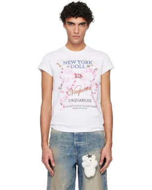 Dsquared2 Vaqueraエディション Cup Sleeves Tシャツ - サムネイル1