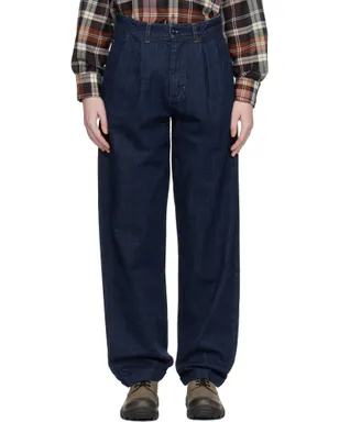 Carter Young SSENSE限定 ウォッシュ タック ジーンズ - サムネイル1