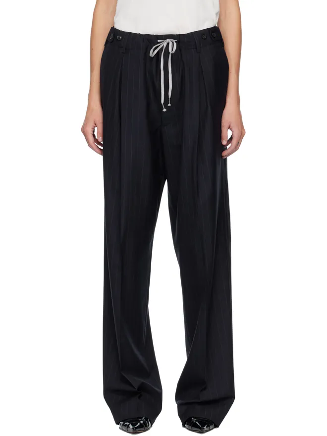 Maison Margiela Maison Margiela ストライプ トラウザーズの商品画像