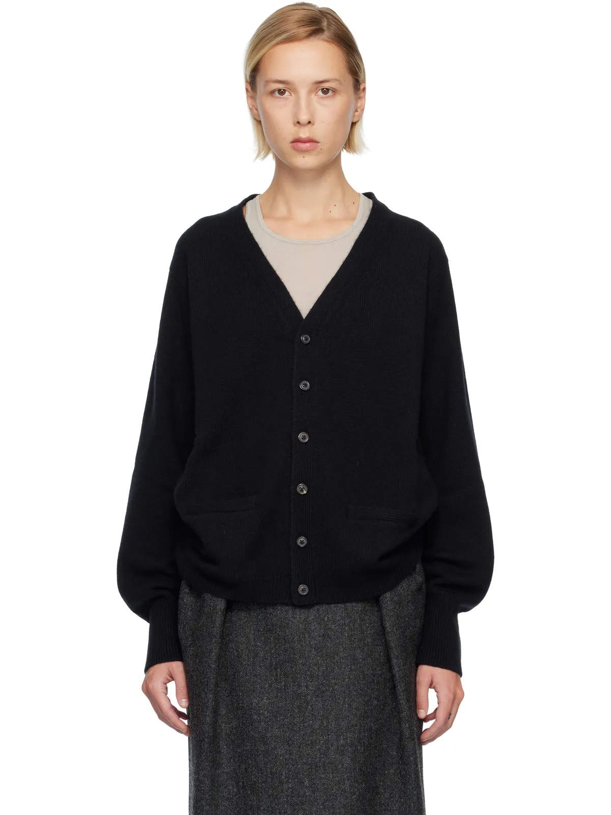 Maison Margiela カシミヤ カーディガン - 画像1