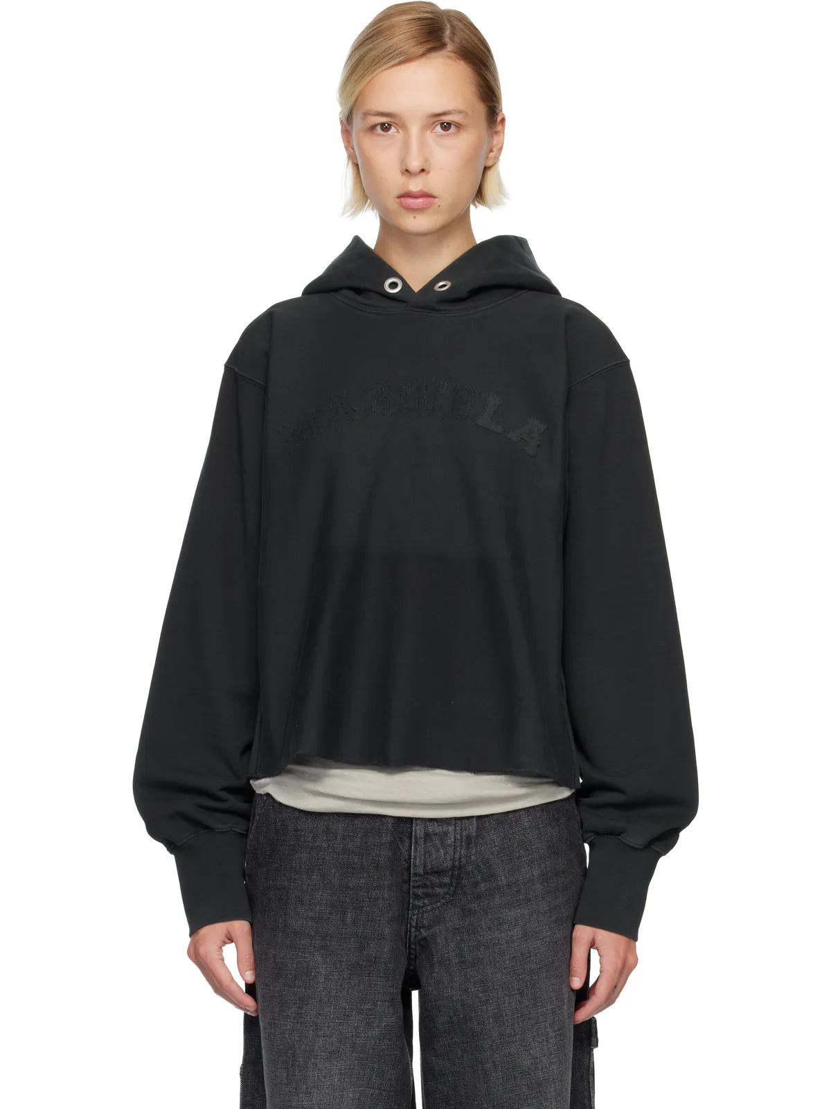 Maison Margiela ロゴ フーディ - 画像1