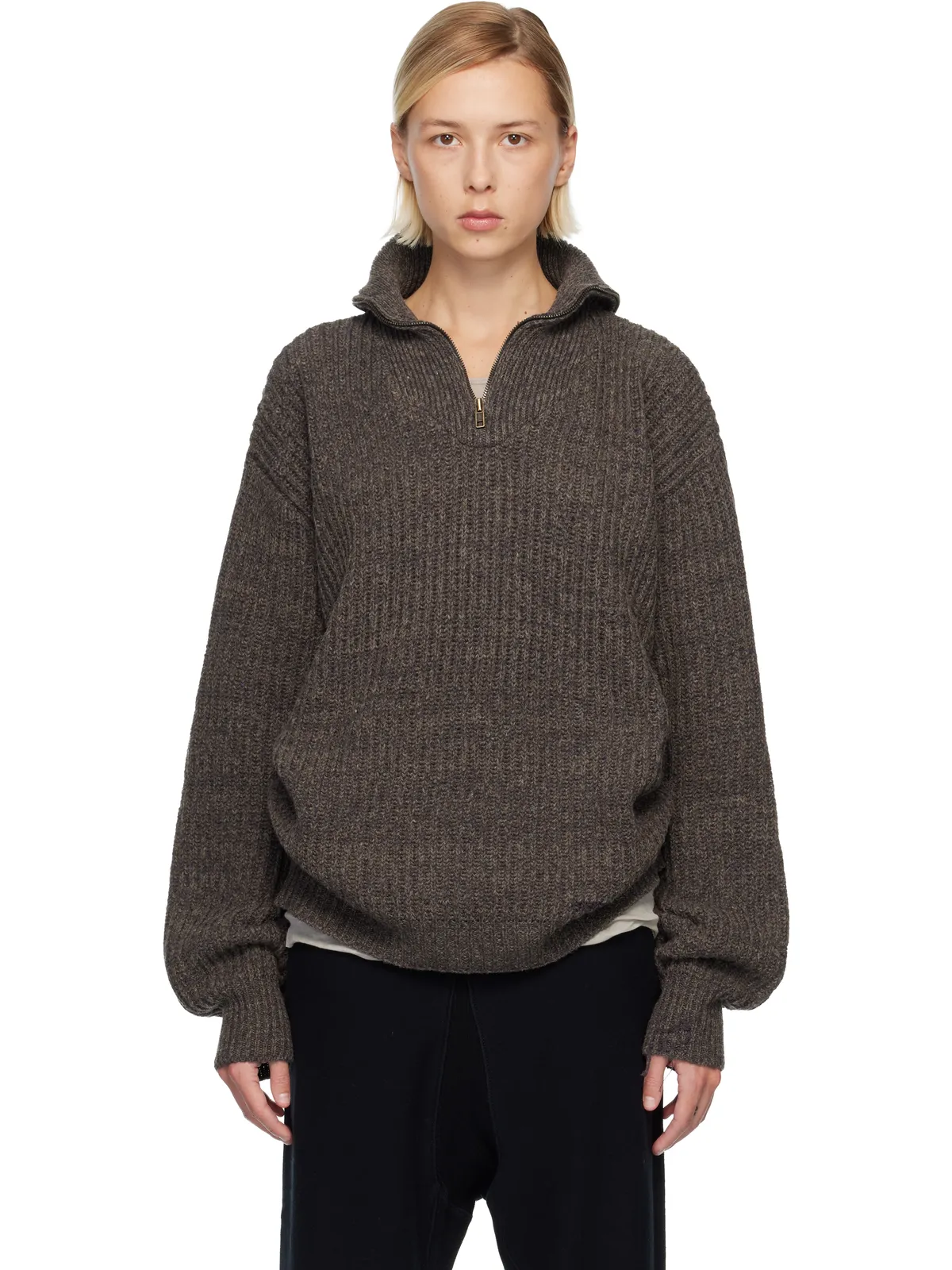 Maison Margiela ハーフジップ ジャケット - 画像1