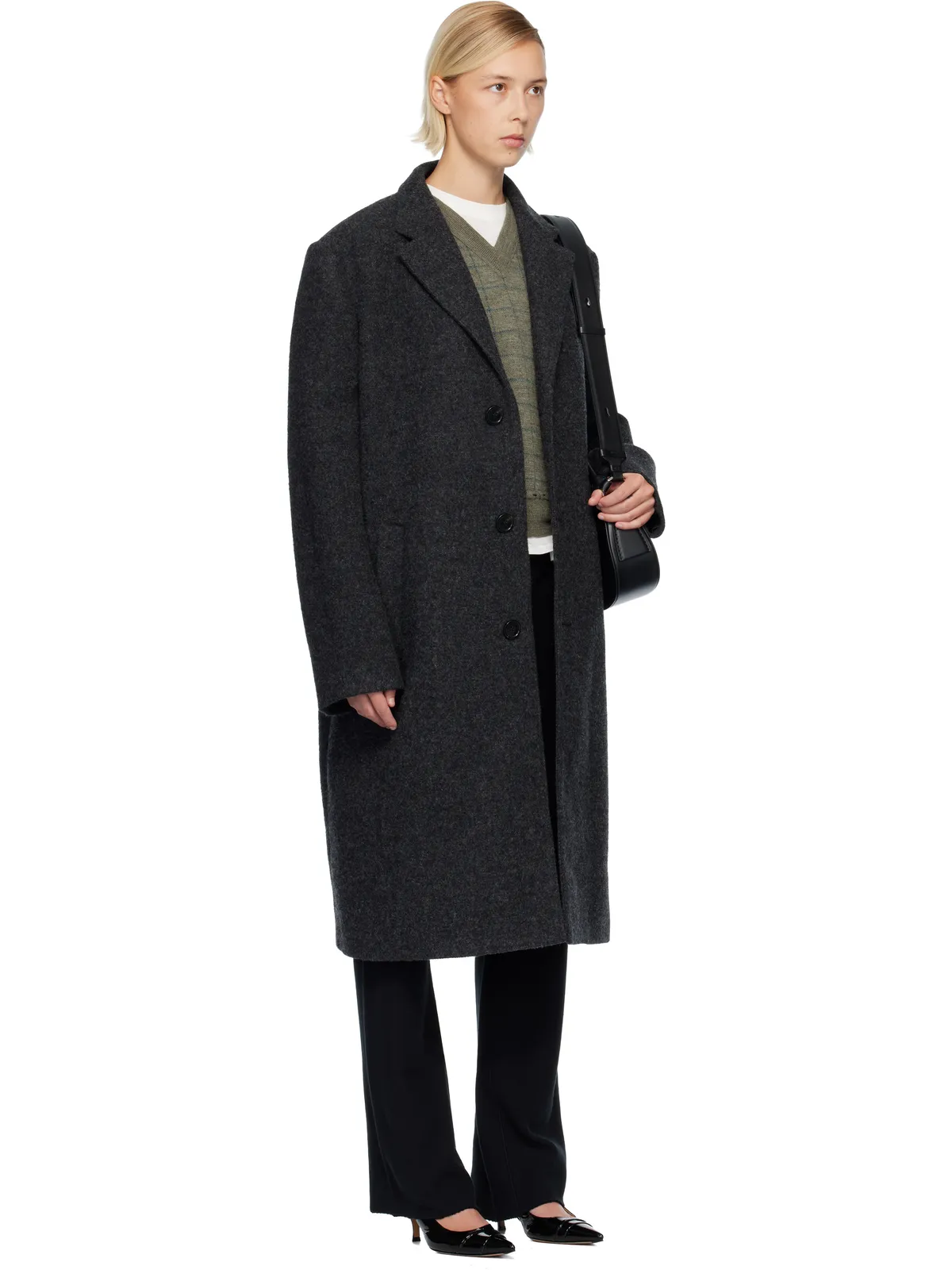 Maison Margiela ウール コート - 画像2