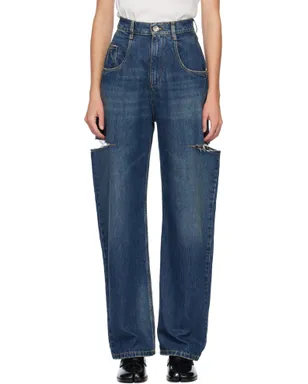 Maison Margiela カットアウト ジーンズ - サムネイル1