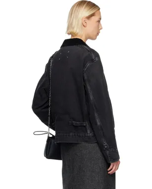 Maison Margiela コーデュロイカラー デニムジャケット - サムネイル3
