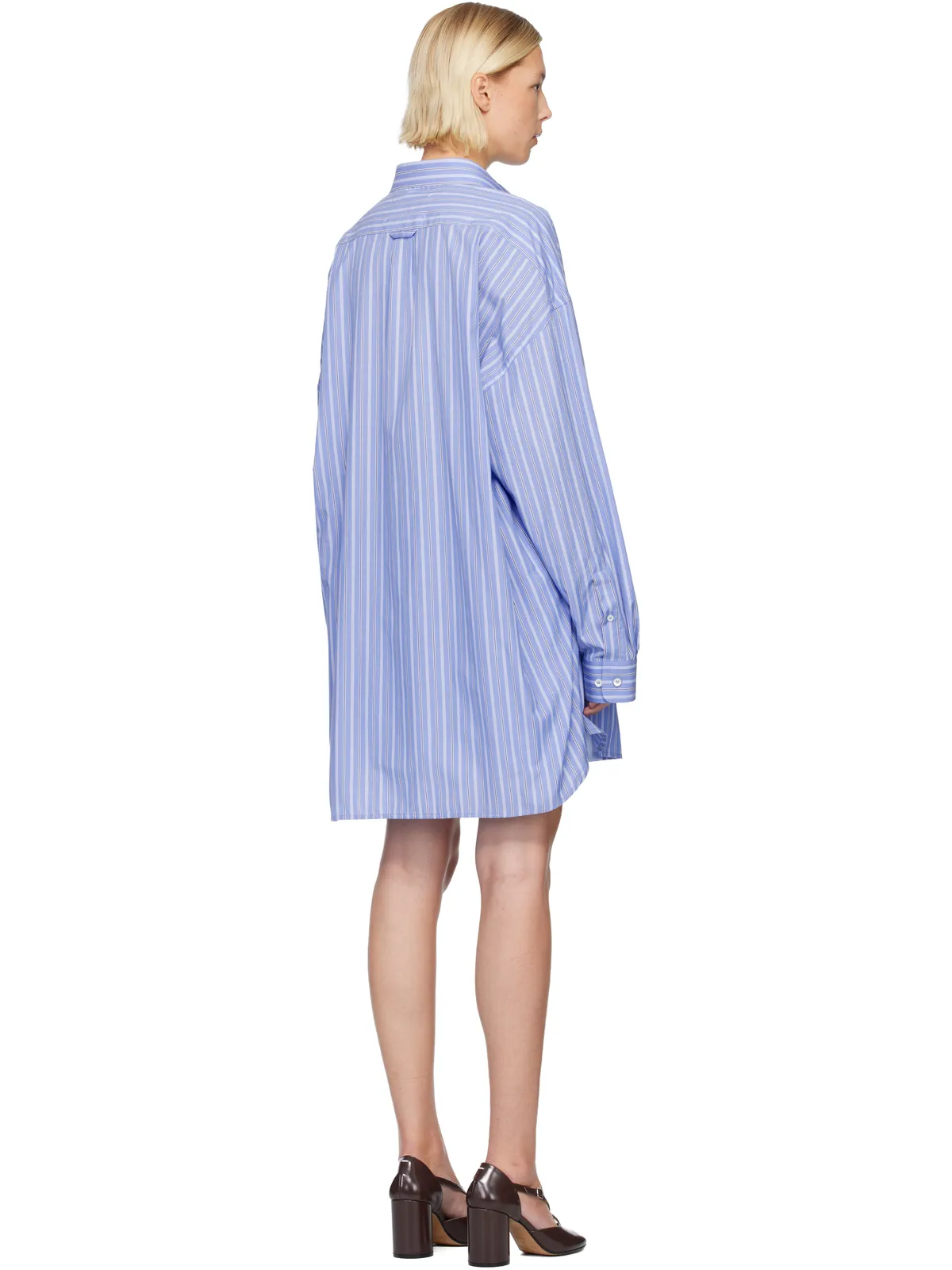 Maison Margiela ストライプ ロンパース - 画像3