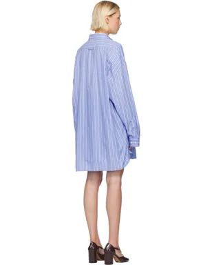 Maison Margiela ストライプ ロンパース - サムネイル3