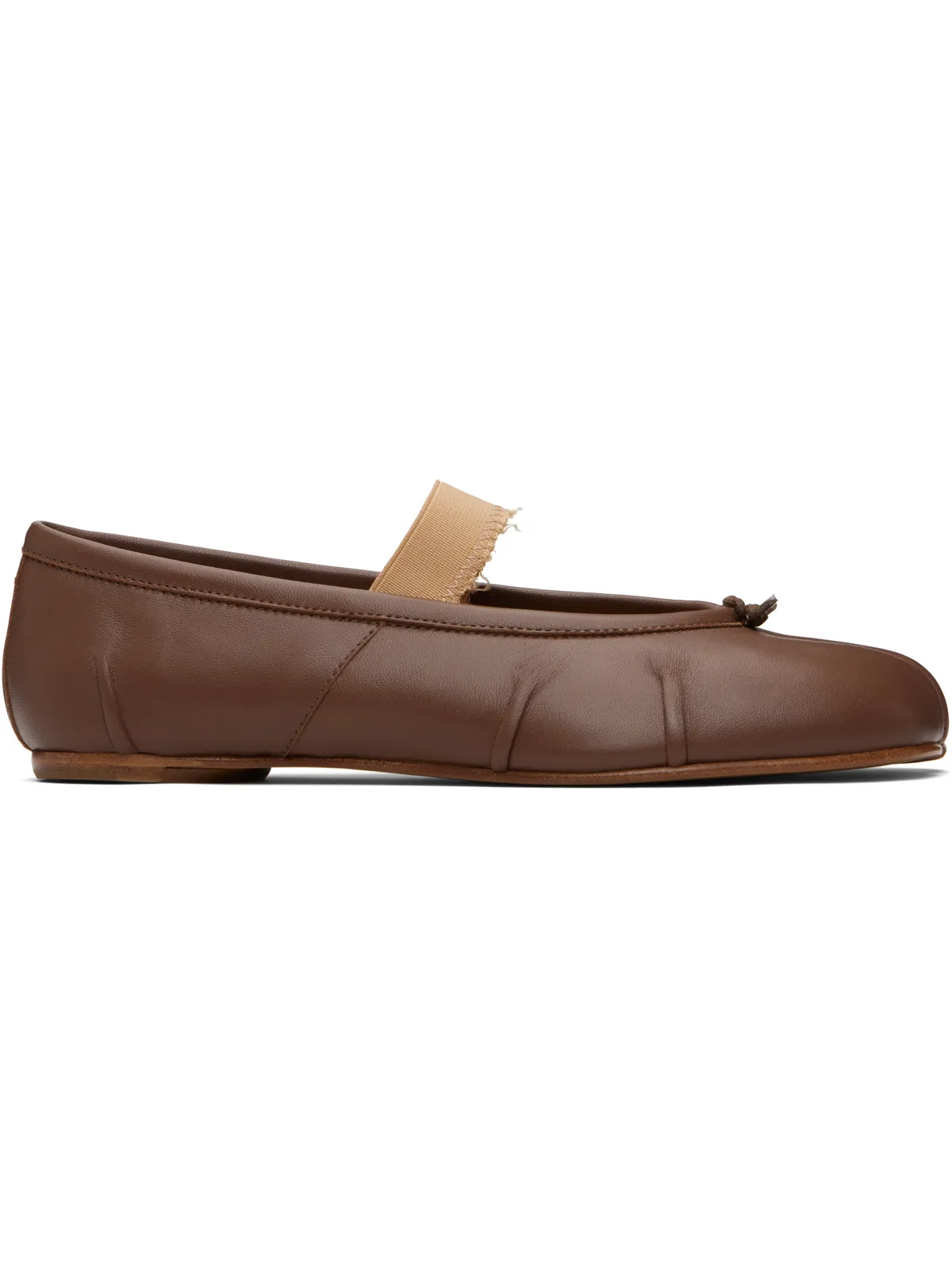 Maison Margiela Tabi エラスティックバンド バレエシューズ - 画像1