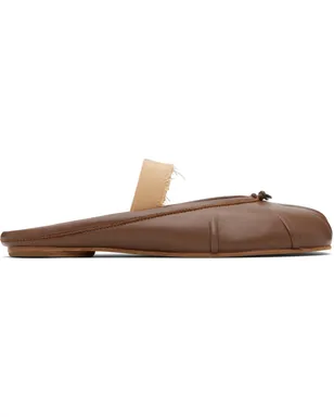 Maison Margiela Tabi エラスティックバンド ミュール フラットシューズ - サムネイル1