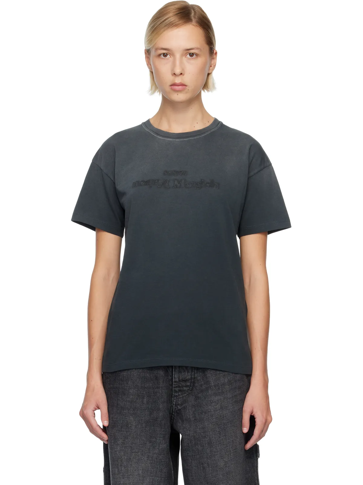 Maison Margiela リバースロゴ Tシャツ - 画像1