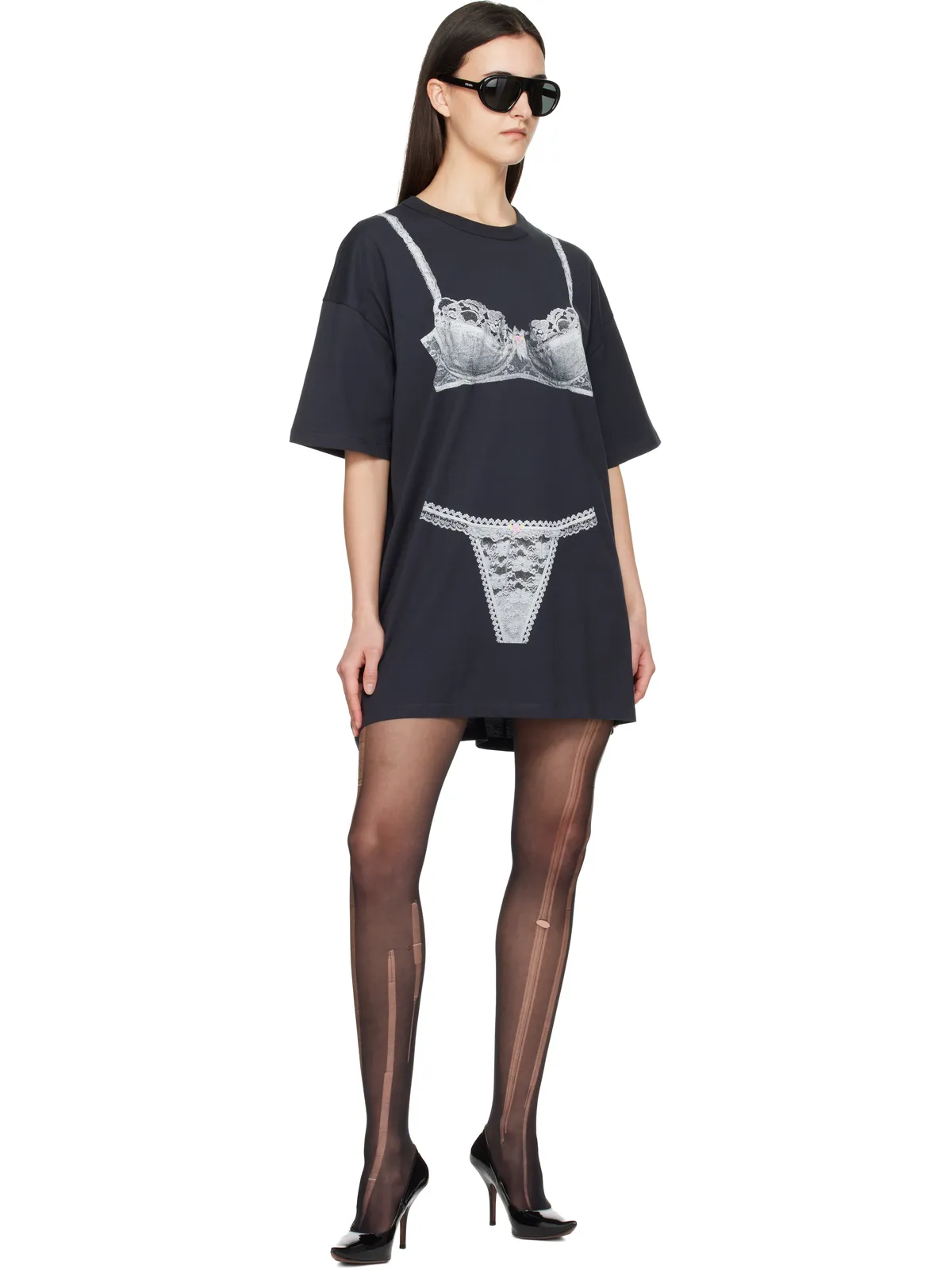 Maison Margiela ブラック Loved To Death ヒール - 画像5