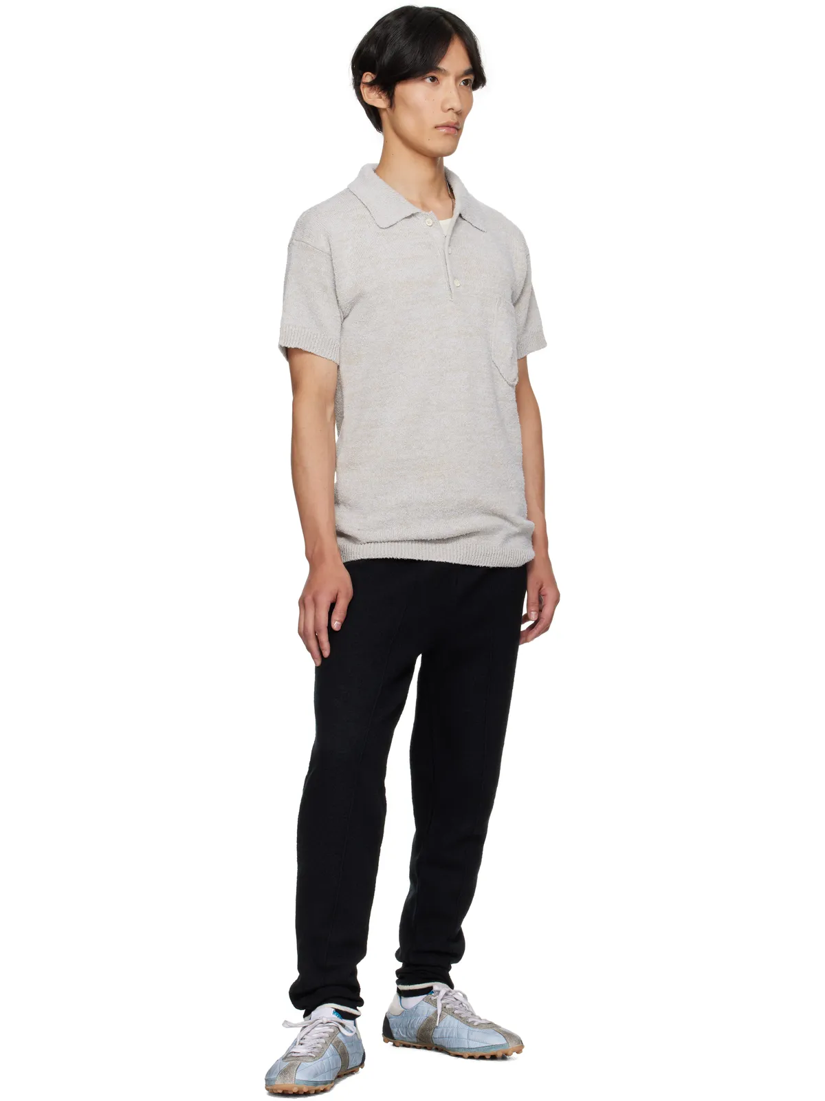 Maison Margiela ウール トラックパンツ - 画像4
