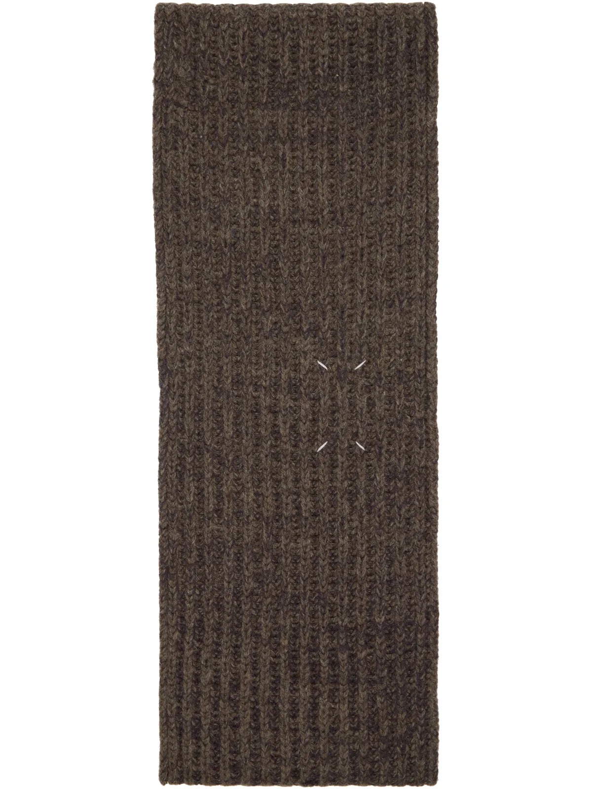 Maison Margiela リブニット マフラー - 画像3