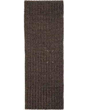 Maison Margiela リブニット マフラー - サムネイル3