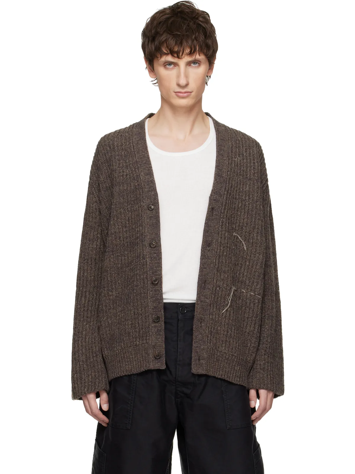 Maison Margiela ウール カーディガン - 画像1