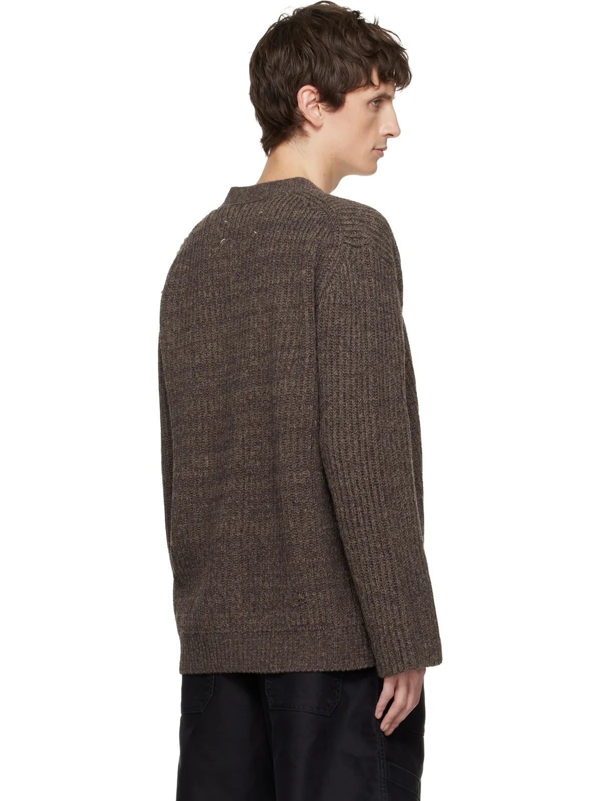 Maison Margiela ウール カーディガン - 画像3