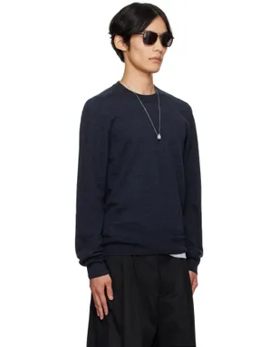 Maison Margiela スエード エルボーパッチ セーター - サムネイル2