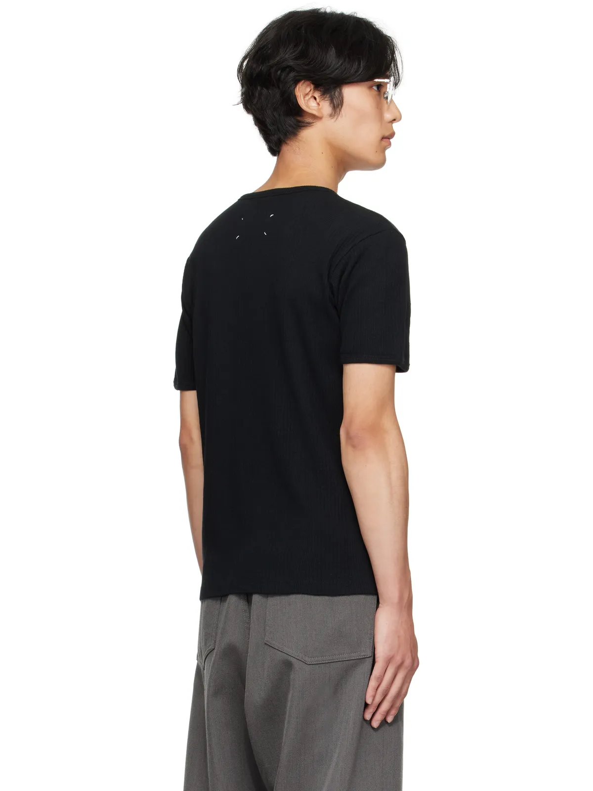 Maison Margiela リブ Tシャツ - 画像3