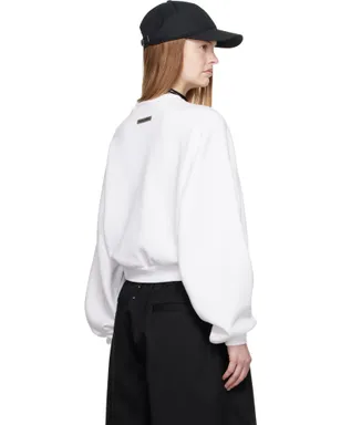 Fear of God ESSENTIALS フリース ラグラン クルーネック スウェットシャツ - サムネイル3