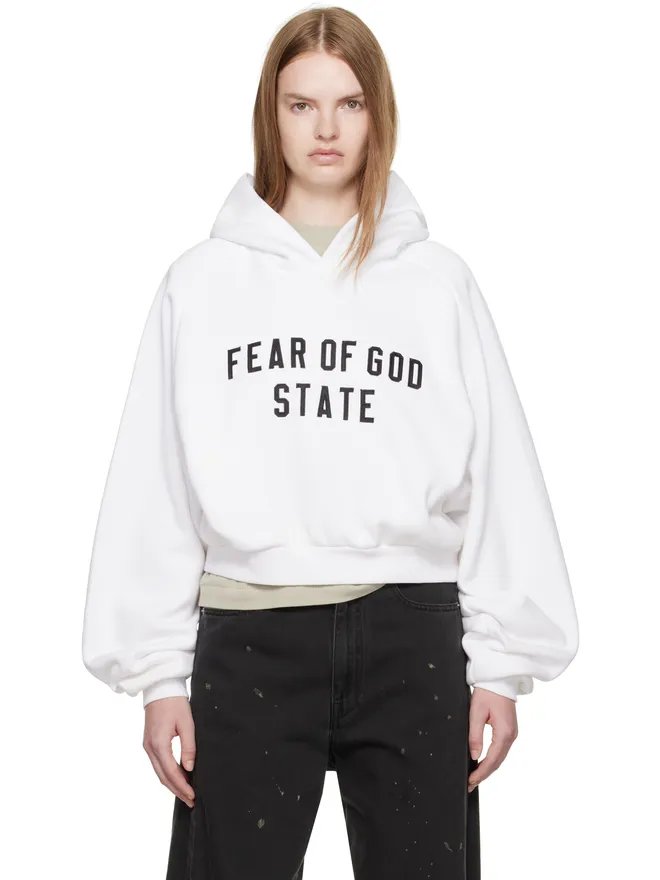 Fear of God ESSENTIALS Fear of God ESSENTIALS フリース ラグラン フーディの商品画像