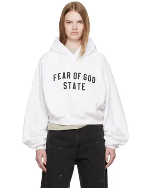 Fear of God ESSENTIALS フリース ラグラン フーディ - サムネイル1