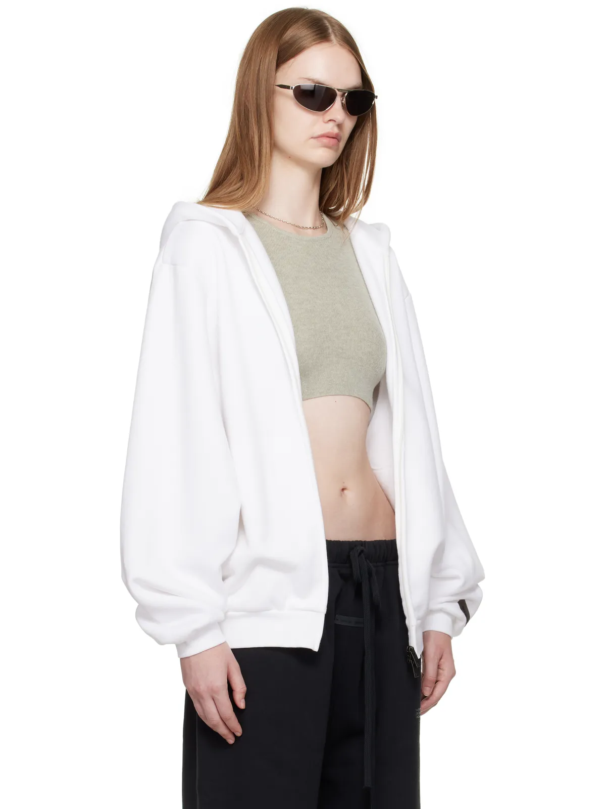 Fear of God ESSENTIALS 90s フリース ジップアップフーディ - 画像2