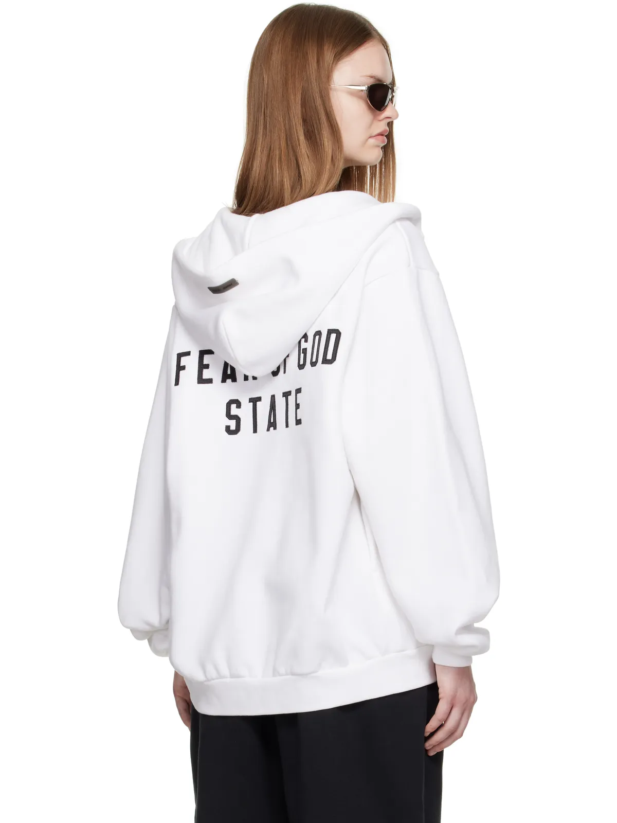 Fear of God ESSENTIALS 90s フリース ジップアップフーディ - 画像3