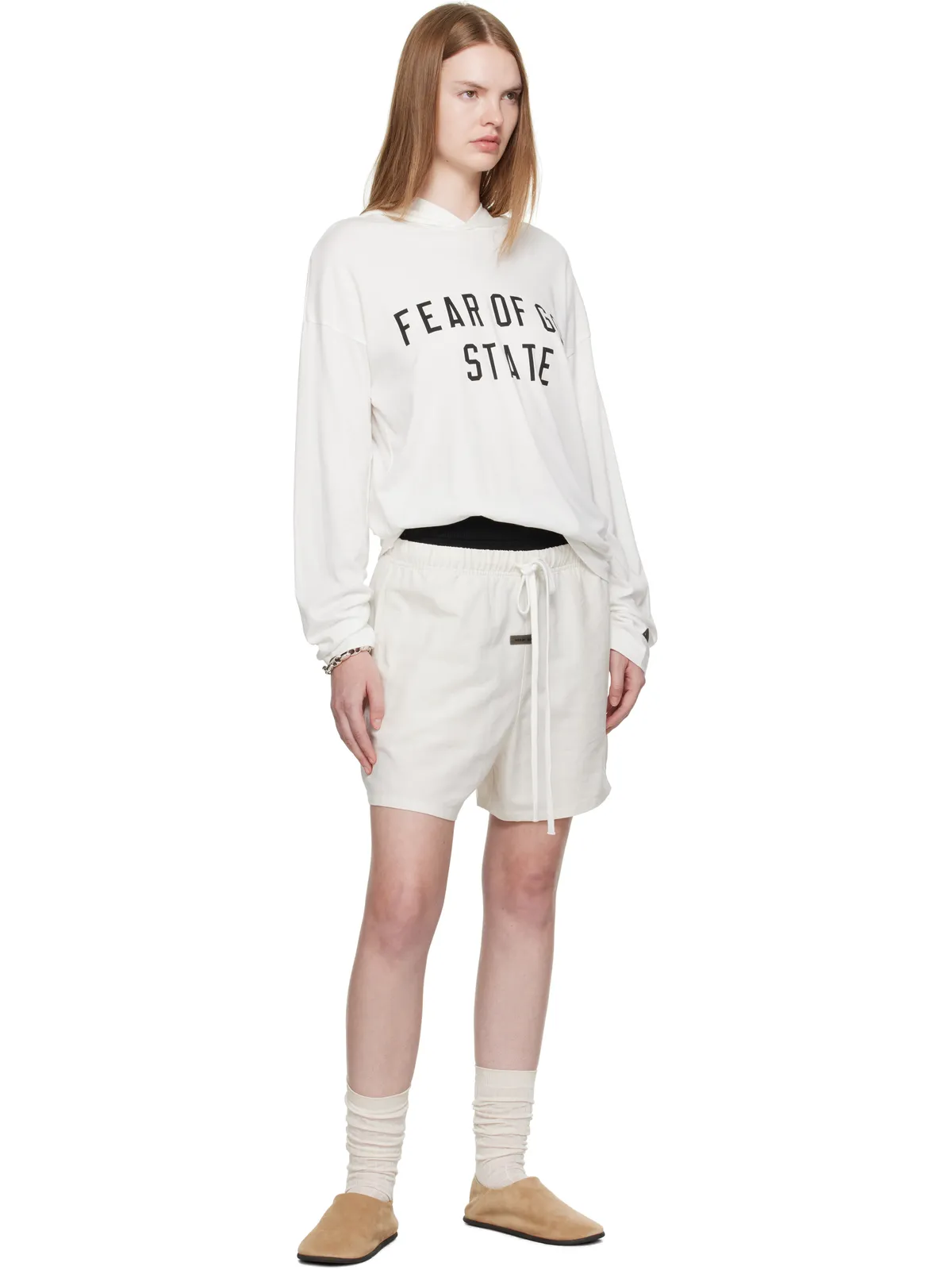Fear of God ESSENTIALS 長袖 フーディ - 画像4