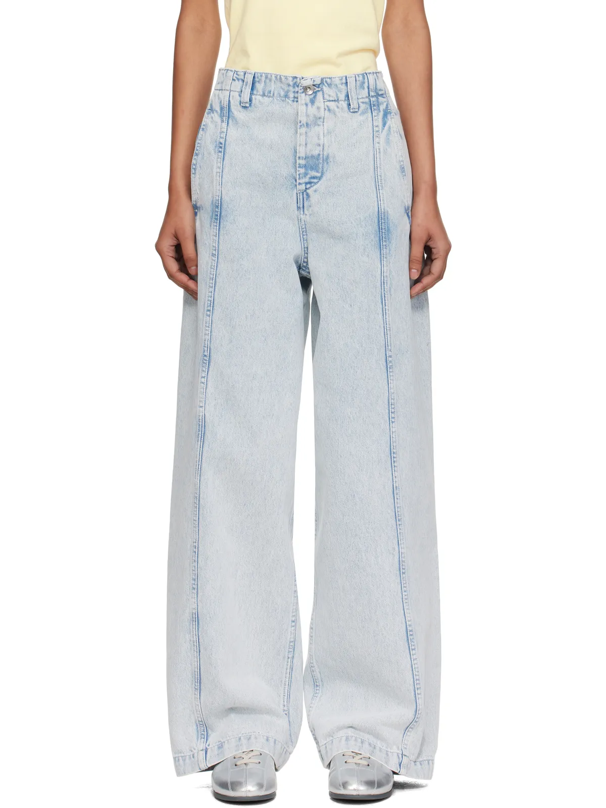 YMC Displaced Seam ジーンズ - 画像1