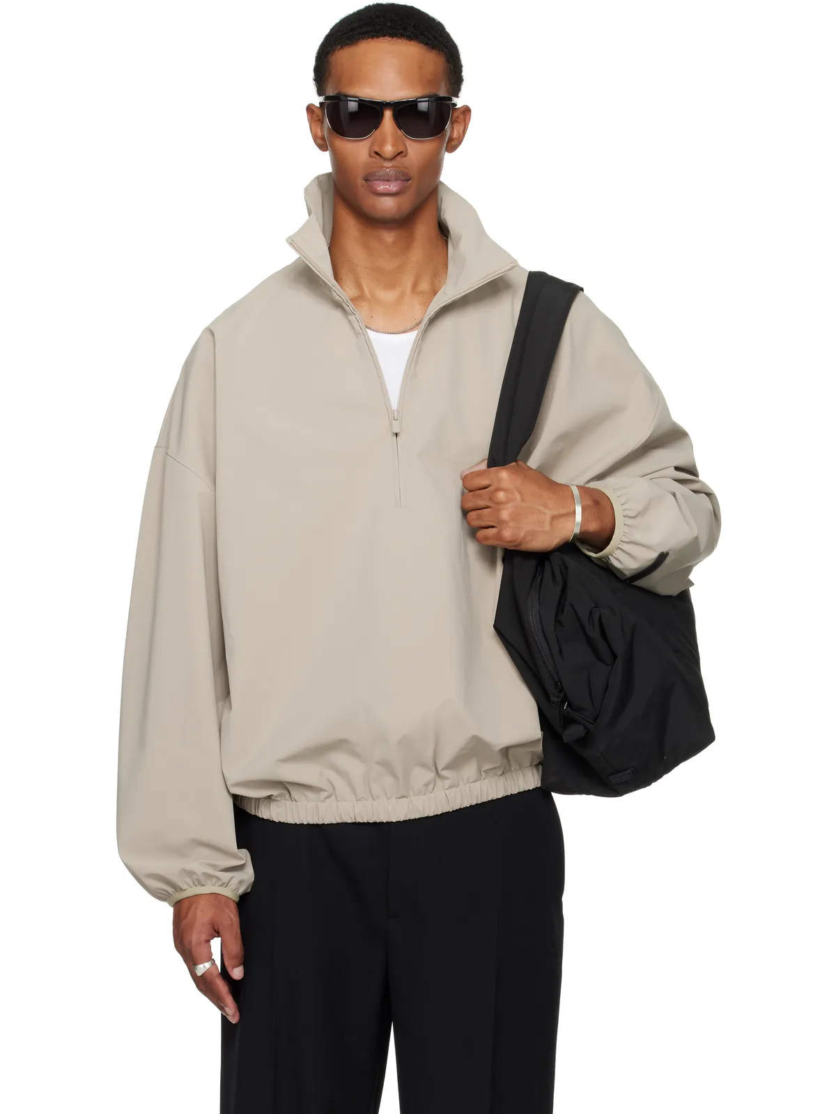 Fear of God ESSENTIALS Sporty ハーフジップ ジャケット - 画像1
