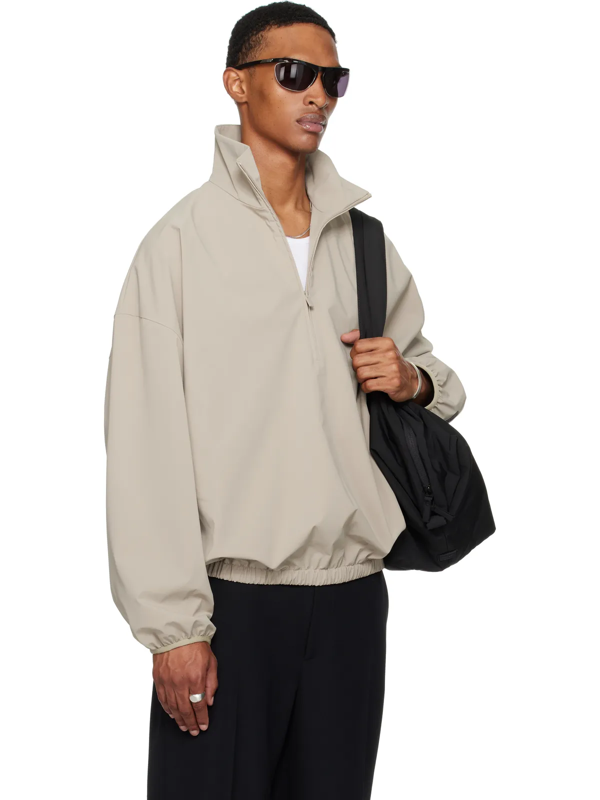 Fear of God ESSENTIALS Sporty ハーフジップ ジャケット - 画像2