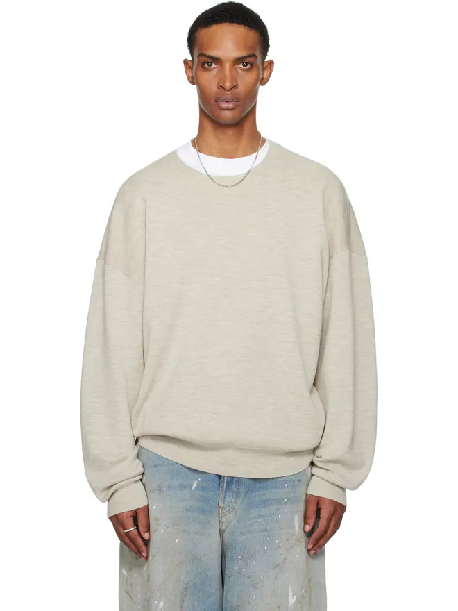 Fear of God ESSENTIALS Fear of God ESSENTIALS メリノ 長袖 クルーネックセーターの商品画像