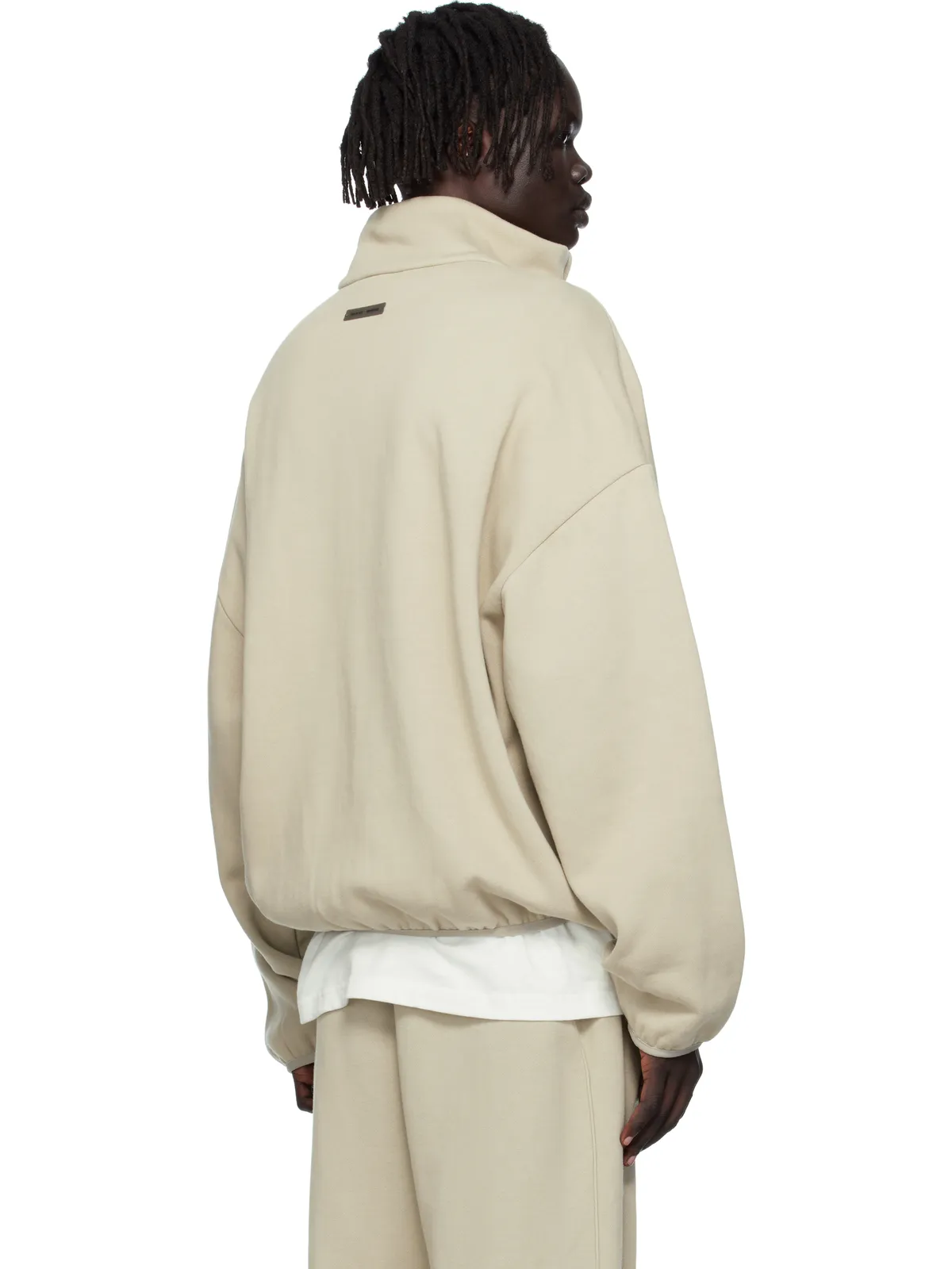 Fear of God ESSENTIALS Modern Fit フリース トラックジャケット - 画像3