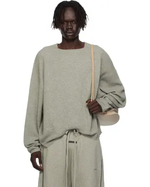Fear of God ESSENTIALS ワッフル 長袖 クルーネック スウェットシャツ - サムネイル1