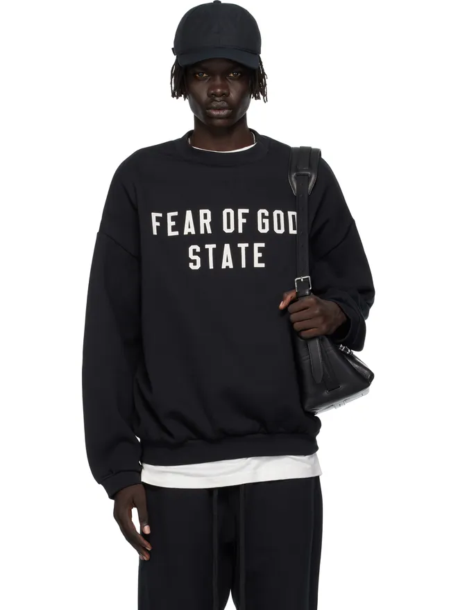 Fear of God ESSENTIALS Fear of God ESSENTIALS 90s Fit フリース クルーネック スウェットシャツの商品画像