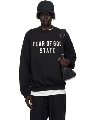 Fear of God ESSENTIALS 90s Fit フリース クルーネック スウェットシャツ - サムネイル1