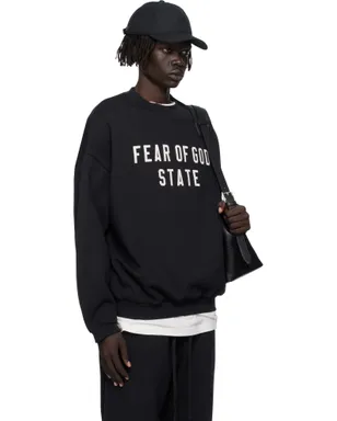 Fear of God ESSENTIALS 90s Fit フリース クルーネック スウェットシャツ - サムネイル2