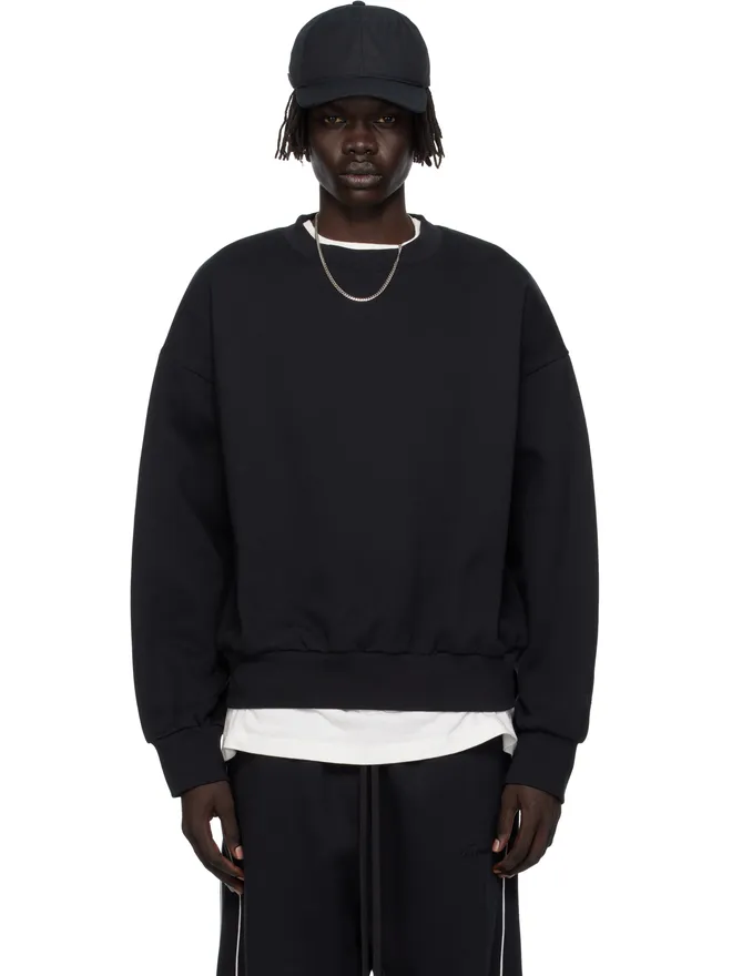 Fear of God ESSENTIALS Fear of God ESSENTIALS Classic Fit フリース クルーネック スウェットシャツの商品画像