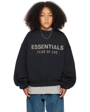 Fear of God ESSENTIALS キッズ｜ フリース クルーネック スウェットシャツ - サムネイル1