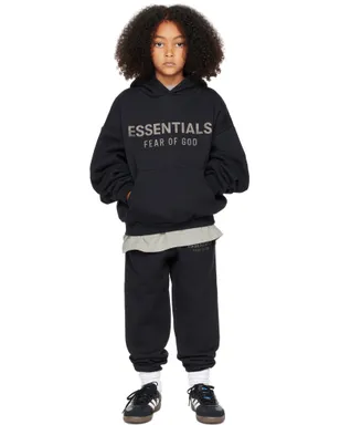 Fear of God ESSENTIALS キッズ｜ フリース フーディ - サムネイル4