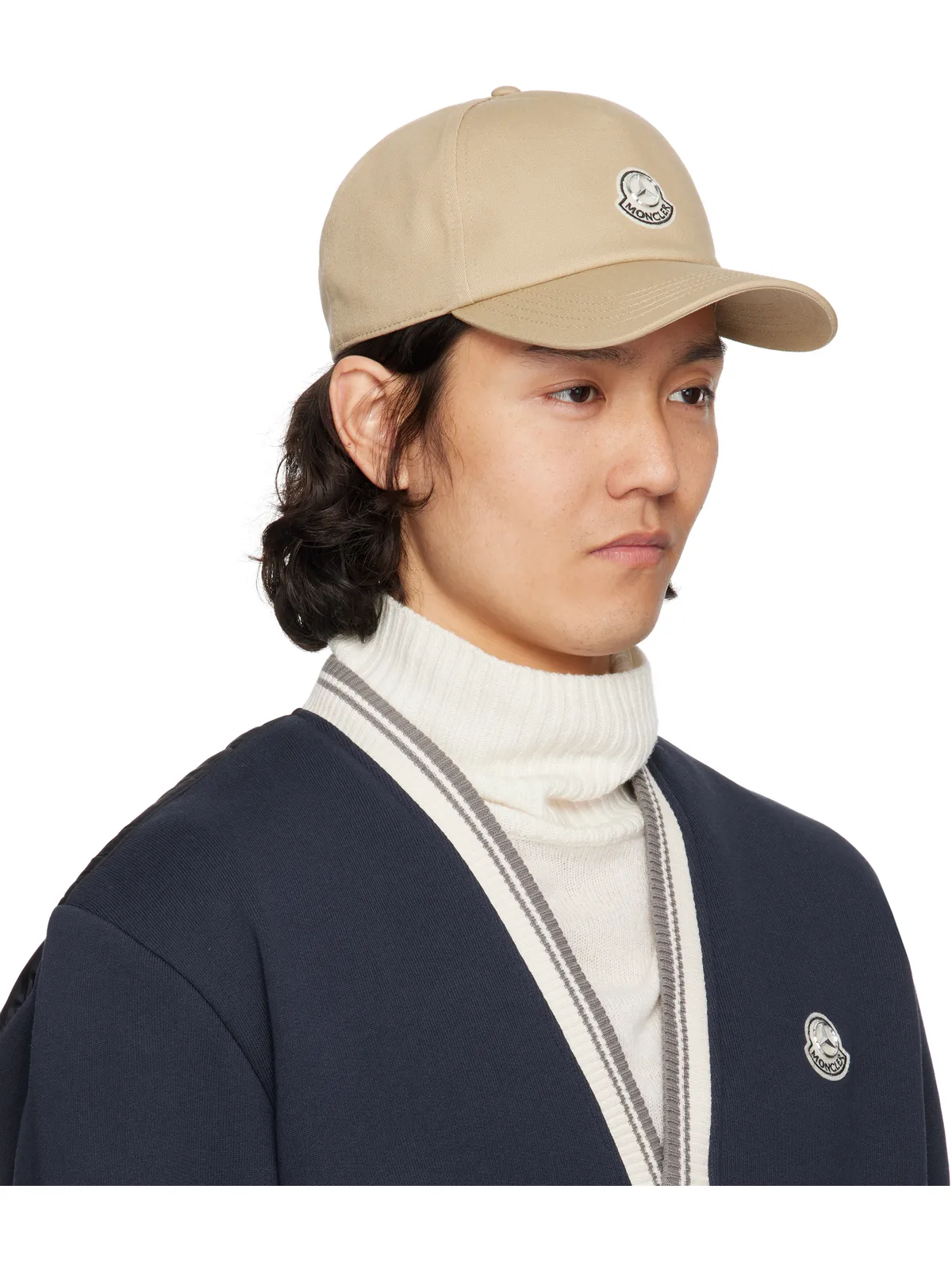 Moncler Genius Mercedes-Benz by NIGO ベージュ ベースボールキャップ - 画像2