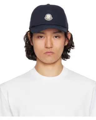 Moncler Genius Mercedes-Benz by NIGO ネイビー ベースボールキャップ - サムネイル1